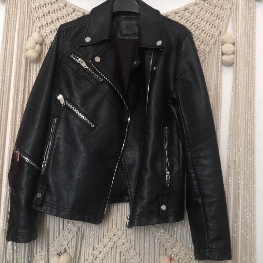 Faux Leather Jacket